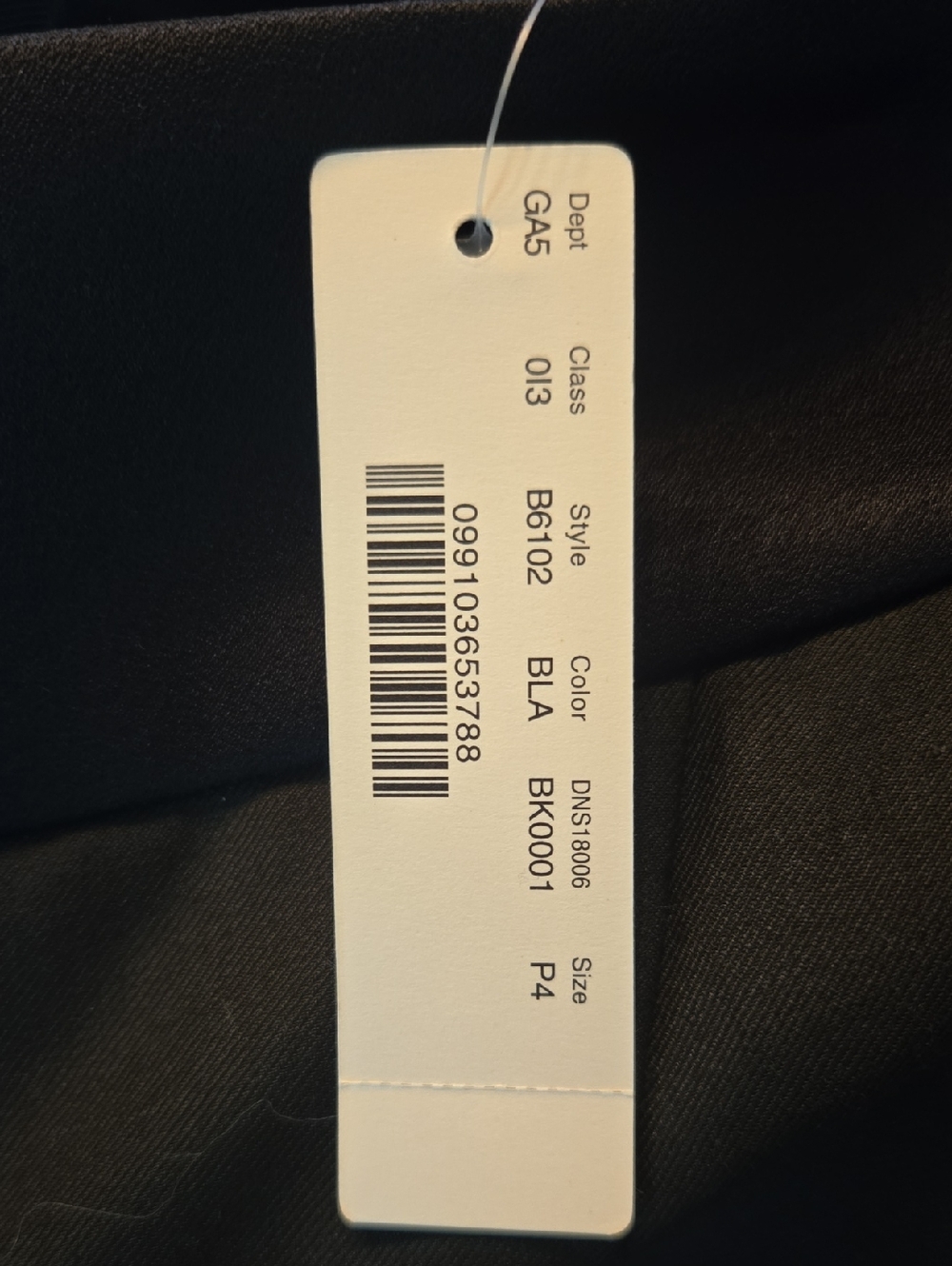 J. Crew Classic Black Wrap-Front Women's Skirt Holiday 2k14 NWT - Picture 4 of 5